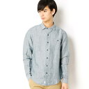 長袖 ミル リバー コットン リネン シャンブレー ソリッド スリム/ティンバーランド(メンズ)(Timberland)keeeeeydl0101
