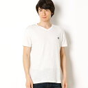 長袖 ミル リバー コットン リネン ソリッド Vネック スリム ティー/ティンバーランド(メンズ)(Timberland)keeeeeydl0101