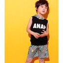 リーフ柄セットアップ/アナップキッズ&ガール(ANAP KIDS&GIRL)