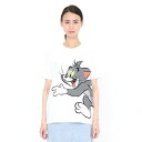 【ユニセックス】コラボレーションTシャツ/トムとジェリー(チェイス)/グラニフ(graniph)