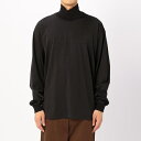 ■【AURALEE】ハイネックTシャツ MEN/ビショップ(メンズ)(Bshop)