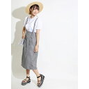 WEGO/サス付きナロースカート/ウィゴー(レディース)(WEGO)