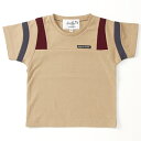 【親子お揃い】ライン入りTシャツ(Kid...