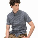 ラコステ ギンガムチェックビズポロ(半袖)/ラコステ(LACOSTE)