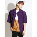 WEGO/ストレッチ5分袖コーチジャケット/ウィゴー(メンズ)(WEGO)