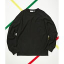 【18AW】【LACOSTE】 別注裏毛ガーメントダイクルーネック/ナノ・ユニバース(メンズ)(nano universe)