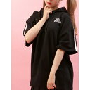 WC/2ラインビッグパーカー/ウィゴー(レディース)(WEGO)