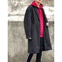 WEGO/ニットメルトンオーバーコート/ウィゴー(メンズ)(WEGO)