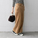 コーデュロイワイドパンツ/シップス(レディース)(SHIPS for women)