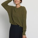 Lセーター(ガゼットネップカシミヤニット)/インディヴィ(INDIVI)
