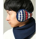 Mグッズ(フェアアイル柄イヤマフ)/ザ ショップ ティーケー(メンズ)(THE SHOP TK Mens)