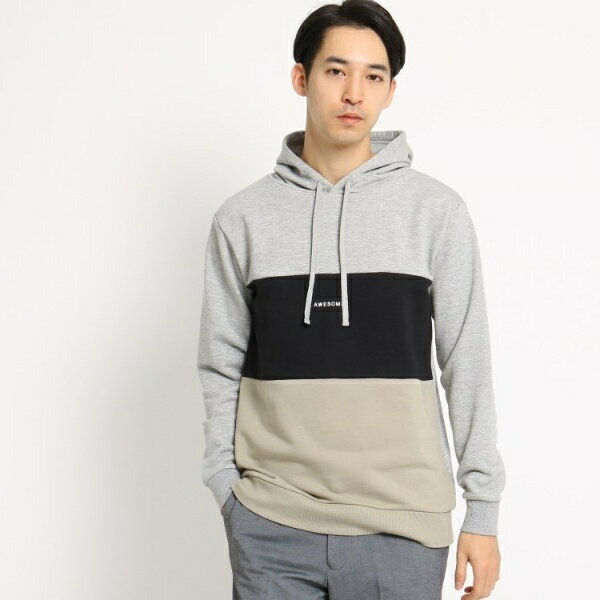 (メンズ) 【18AW】 (nano universe) ナノ・ユニバース バイオフィニッシュラウンドプルパーカー/