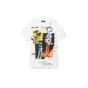 ロックテイストのTシャツ SUFJAN/デシグアル(Desigual)