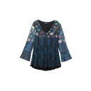 ニットTシャツ 長袖/デシグアル(Desigual)