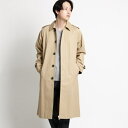 トレンチ風 ステンカラーコート/デッサン(メンズ)(Dessin Mens)