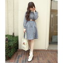 クレリック衿小花柄シャツワンピース/F i.n.t/フィント(FINT)