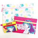 アニメ うる星やつら 3連ポーチ ハート グッズ (MCOR)/アニメ・トーキョー(Anime Tokyo)