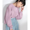 カットリブショートスウェット/ウィゴー(レディース)(WEGO)
