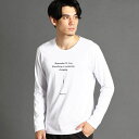グラフィックロゴプリント長袖Tシャツ/ハイダウェイ(HIDEAWAYS)
