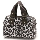 【雑誌掲載】【日本限定】SMALL MELANIE/レオパードホリックノアールSY/レスポートサック(LeSportsac)