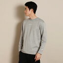 le coq sportif × MEN'SMELROSEメランジウォームスウェットロンT/メンズメルローズ(MEN'S MELROSE)