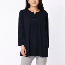 【L〜4L展開】ストライプエンボスチュニック/ミゼール(MISSEL)