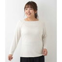 【大きいサイズ】肩見せレースインナーカットソー/エウルキューブ(eur3)