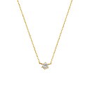 VI(ヴイアイ) K18YGダイヤモンド一石ネックレス(0.10ct)/VA ヴァンドーム青山