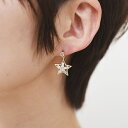 星×きらきら立体ピアス/マシェールコゼット?(ma chere Cosette?)