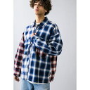 <monkey time> SWITCHING OMBRE CHECK SHIRT/オンブレチェック/モンキータイム(monkey time)