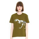 【ユニセックス】Tシャツ/ティラノサウルス/グラニフ(graniph)