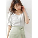 ボリュームスリーブVネックブラウス/プロポーションボディドレッシング(PROPORTION BODY DRESSING)