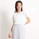 【洗える】フラワーレースTシャツ/スーナウーナ(SunaUna)