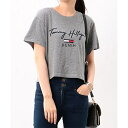 ロゴTシャツ/トミーヒルフィガー(レディース)(TOMMY)