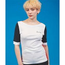 ボートネック Tシャツ/トミーヒルフィガー(レディース)(TOMMY)