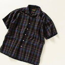 SHIPS any×CLEVE: 別注 チェック オープンカラー 半袖シャツ/シップス エニィ(メンズ)(SHIPS any)