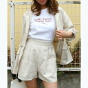 メッセージプリントTシャツ/アンビエント(AMBIENT)