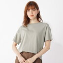 バックスリット半袖Tシャツ/グローブ(grove)