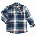 ロングスリーブスラブチェックシャツ/トミーヒルフィガー(キッズ)(TOMMY)
