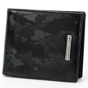 【再入荷】カモフラレザー 折財布