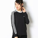 【アディダスオリジナルス】レディースTシャツ(3 STRIP...