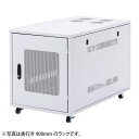 キャスター付き CP-SV4N サーバーラック 小型19インチラック