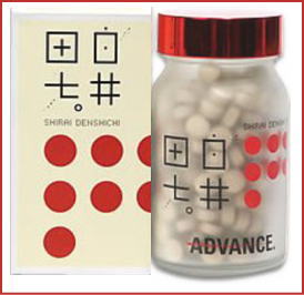 【あす楽対応】完全無農薬有機栽培田七人参使用！アドバンス 白井田七240粒