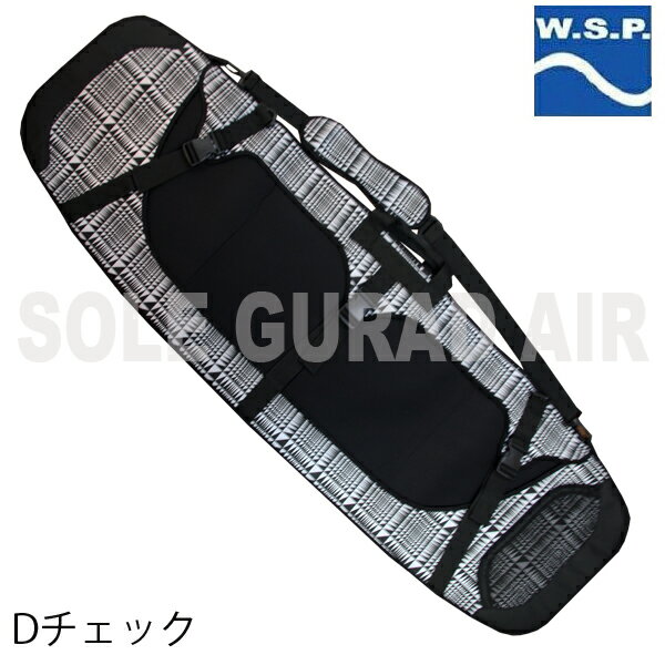 ★W.S.P.【SOLE GUARD AIR】Dチェックウエイクボードケース