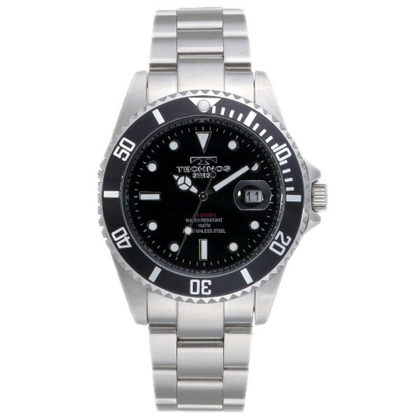 【腕時計】テクノス TECHNOS TAM629SB 【クオーツ】【文字盤カラー ブラック】#11860【メンズ腕時計】