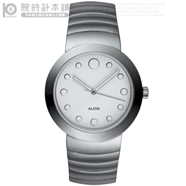 【アレッシィ】【ALESSI】ヴィーレ・アレッツ 腕時計 AL16000 【クオーツ】【ホワイト】#19065【メンズ腕時計】
