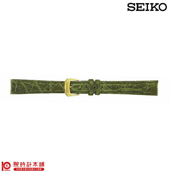 セイコー 腕時計（SEIKO）時計 DEJ3 サイドワニ(切身ステッチ付） バンド #3165
