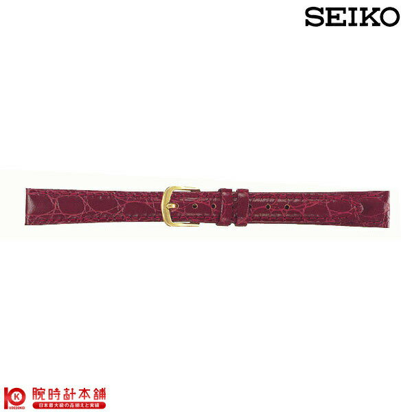 セイコー 腕時計（SEIKO）時計 DD22 カラー牛革ワニ型押（切身はっ水ステッチ付） バンド #3315