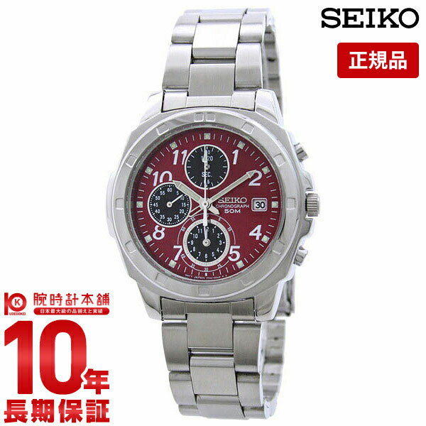 【当店限定！3年保証】セイコー 腕時計 時計 クロノグラフ SND495PC SEIKO 海外モデル SND495 アナログ クオーツ クロノグラフ メンズ カジュアル 【人気商品】