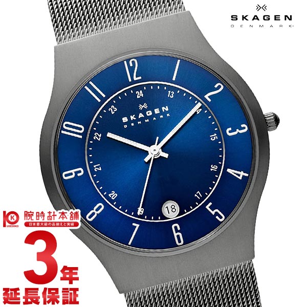 スカーゲン SKAGEN メンズ 233XLTTN スカーゲン腕時計 SKAGEN時計 スカーゲンメンズ腕時計 SKAGENメンズとけい #34339